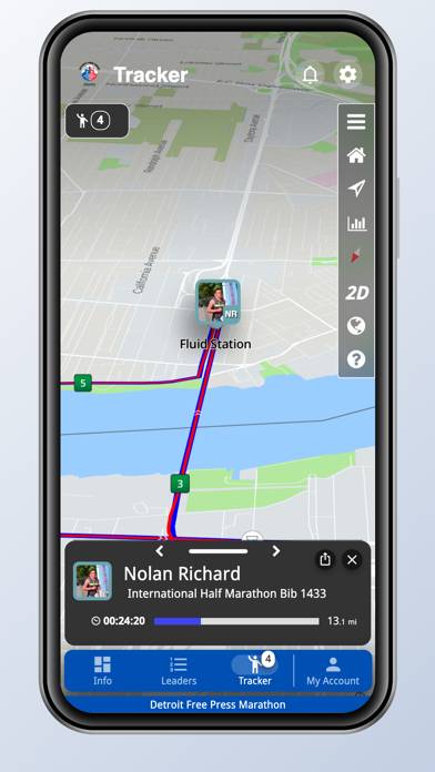 Detroit Free Press Marathon App screenshot #5