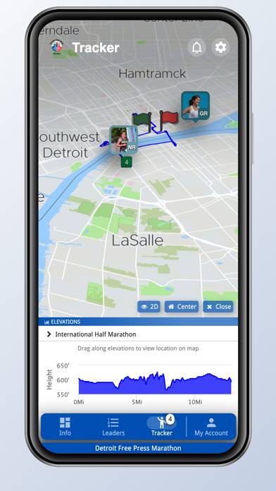 Detroit Free Press Marathon App screenshot #6