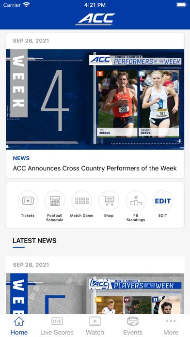 The ACC App App screenshot #1