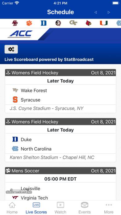 The ACC App App screenshot #2