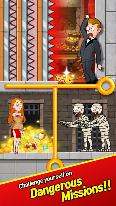 Puzzle Spy : Pull the Pin Schermata dell'app #1