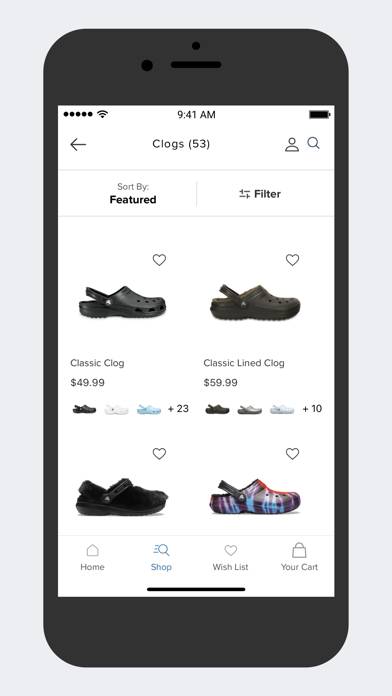 Crocs App screenshot #3