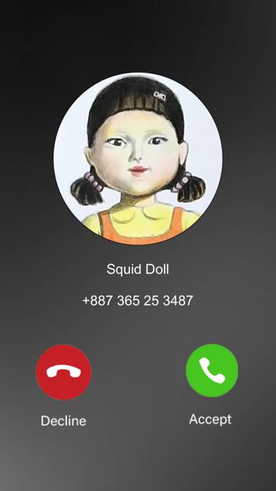 Squid Doll Call Prank Capture d'écran de l'application #4