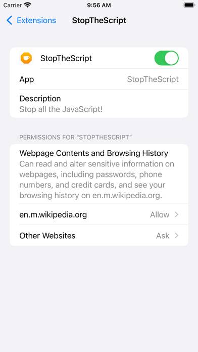 StopTheScript App screenshot #6