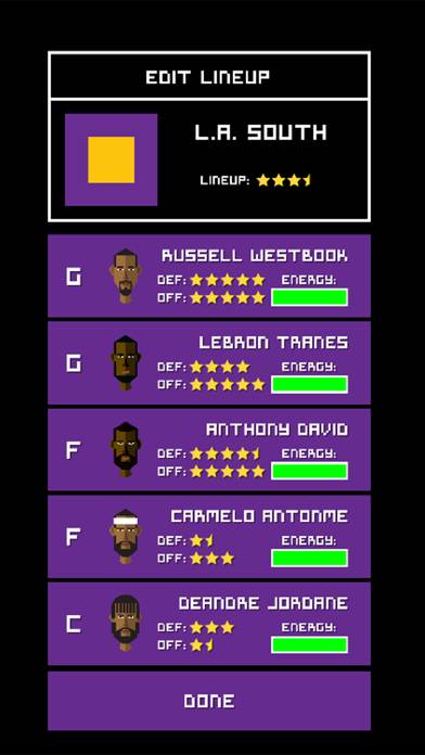 Retro Basketball Coach 2022 Schermata dell'app #4