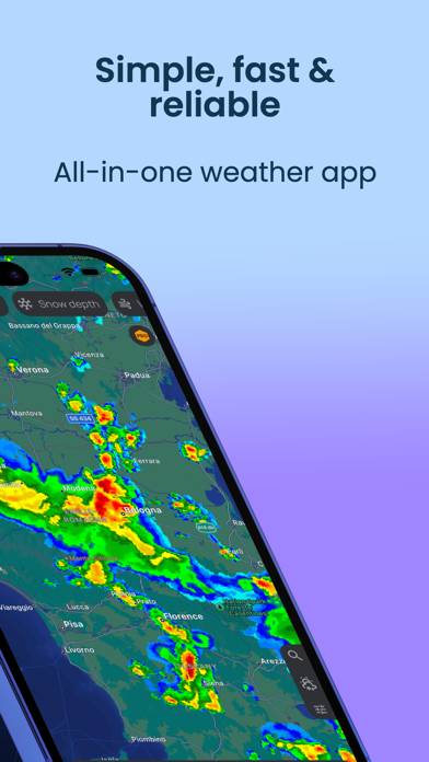 Rain Radar App App skärmdump