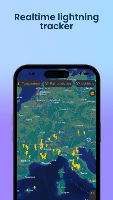 Rain Radar App Capture d'écran de l'application #3