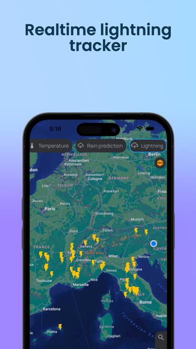 Rain Radar App App skärmdump