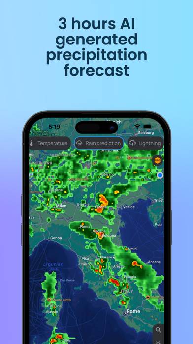 Rain Radar App App skärmdump