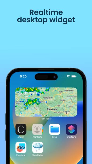 Rain Radar App Captura de pantalla de la aplicación #6