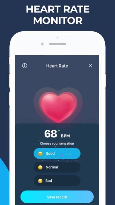 Heart Health & Pulse Measure App skärmdump #2