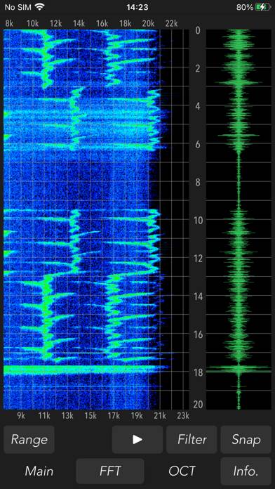 High-Frequency Noise Monitor Captura de pantalla de la aplicación #2