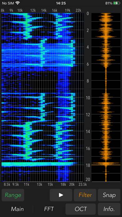 High-Frequency Noise Monitor Capture d'écran de l'application #3