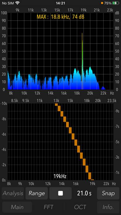 High-Frequency Noise Monitor Capture d'écran de l'application #4