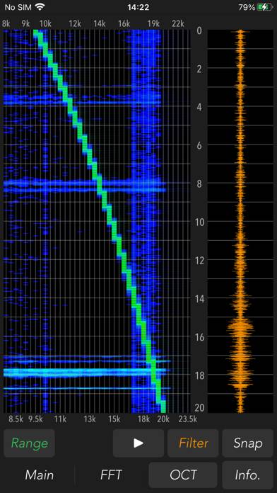High-Frequency Noise Monitor Captura de pantalla de la aplicación #6