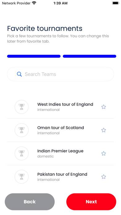T20 World Cup Live Schermata dell'app #2