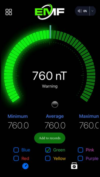 Emf Detector Radiation Reader App-Screenshot #4