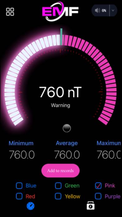 Emf Detector Radiation Reader Schermata dell'app #5