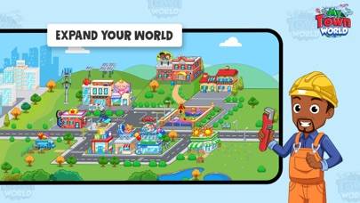 My Town World Games for Kids Capture d'écran de l'application #2