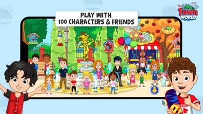 My Town World Games for Kids Capture d'écran de l'application #3