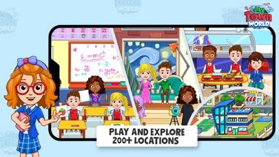 My Town World Games for Kids Capture d'écran de l'application #4