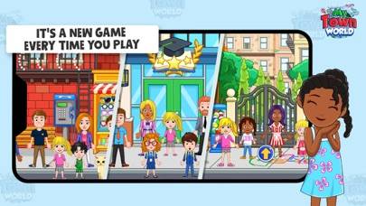 My Town World Games for Kids Capture d'écran de l'application #5
