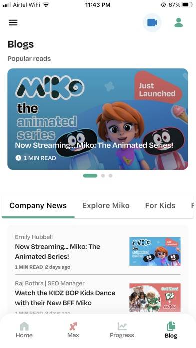 Miko App screenshot