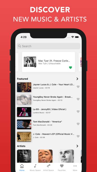 MYT Music Streaming and Videos Uygulama ekran görüntüsü #1