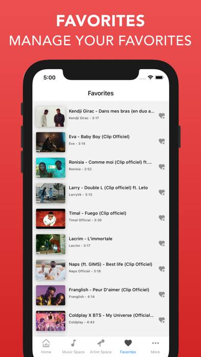 MYT Music Streaming and Videos App screenshot #3