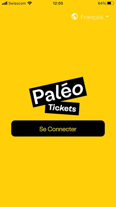 Paléo Tickets screenshot