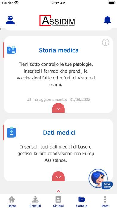 MyClinic Assidim Schermata dell'app #4