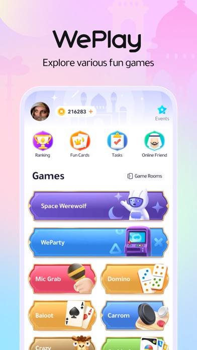 WePlay (ويبلاي) App screenshot #1
