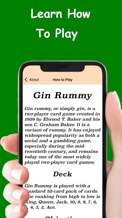 Cards Gin Rummy App screenshot #5