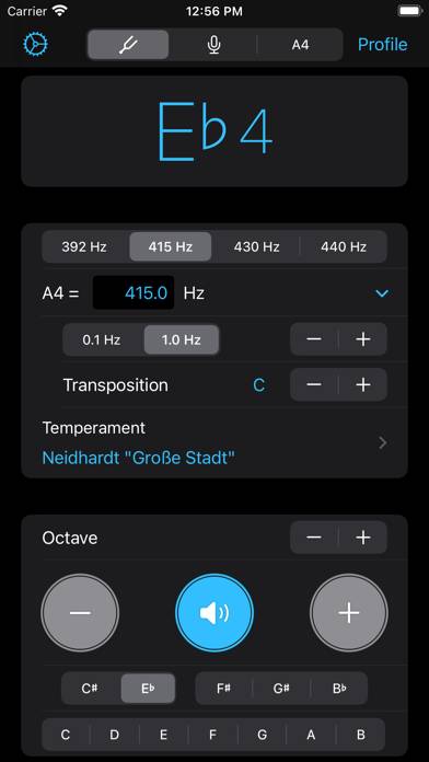 Nova Tuner Schermata dell'app #2