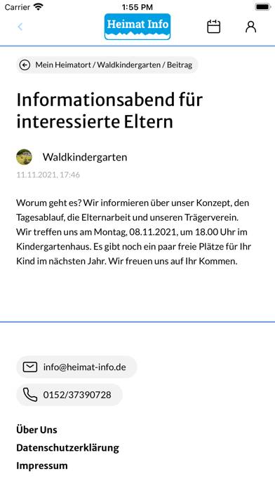 Heimat-Info App-Screenshot #3