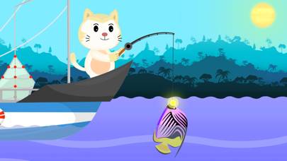 Cat Fishing Simulator Скриншот приложения #3