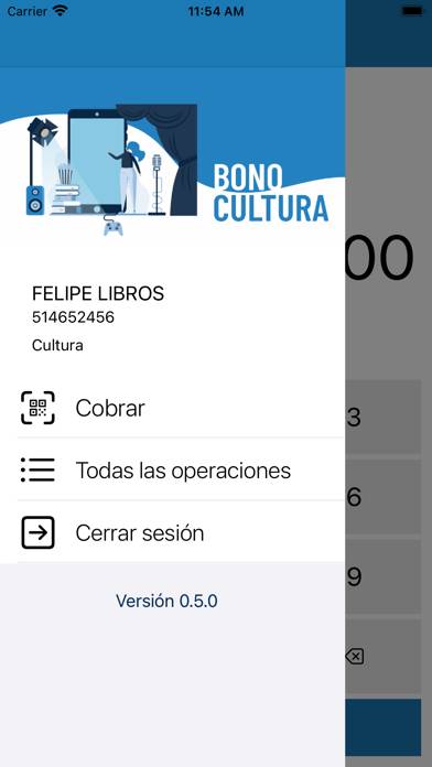 Bonos Cultura App screenshot #4