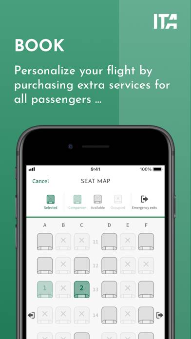 ITA Airways Schermata dell'app #3