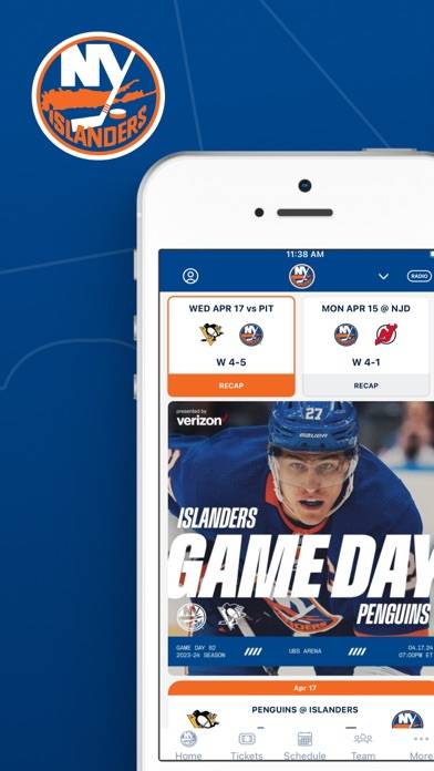 New York Islanders plus UBS Arena App screenshot #1