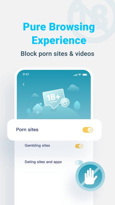 Ad Blocker：Block Ads & Pop up Schermata dell'app #4