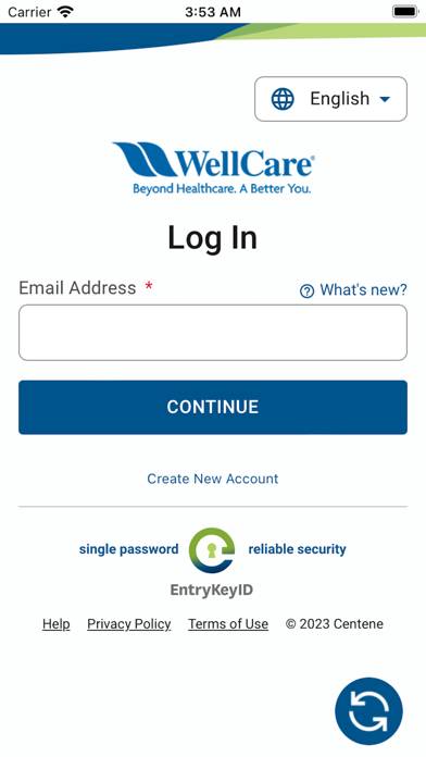 Wellcare plus App screenshot #1