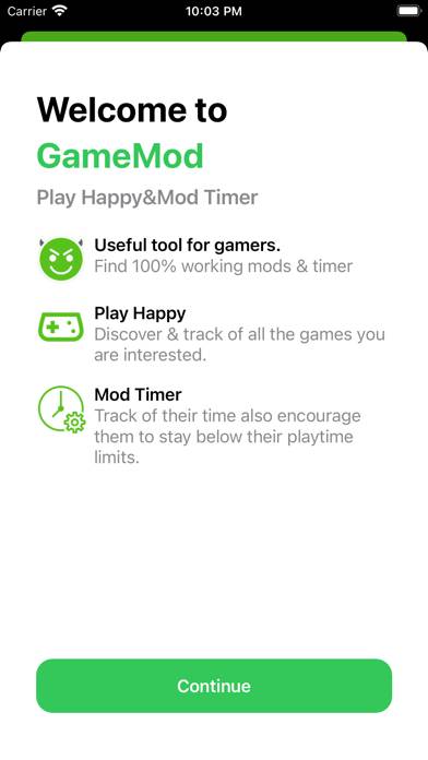 GameMod Schermata dell'app #1