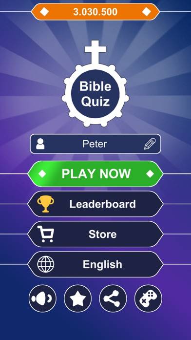 Daily Bible Trivia Quiz Games Capture d'écran de l'application #2