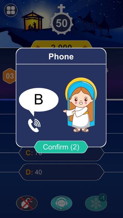 Daily Bible Trivia Quiz Games Capture d'écran de l'application #6