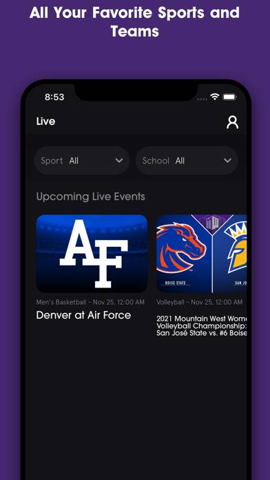 Mountain West Conference App screenshot #3