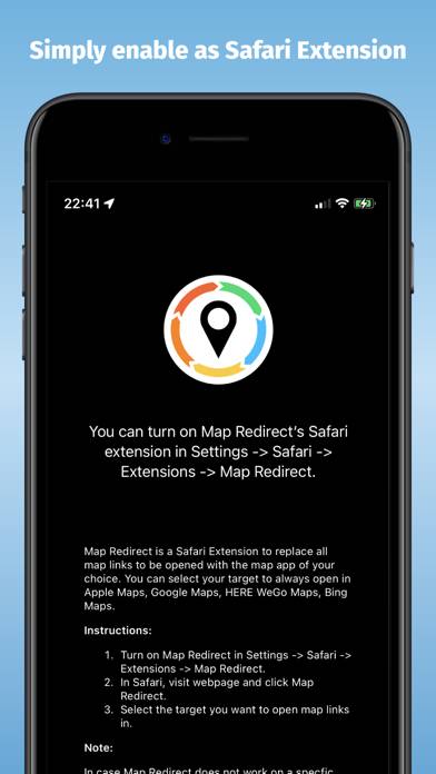 Map Redirect for Map Links Schermata dell'app #5