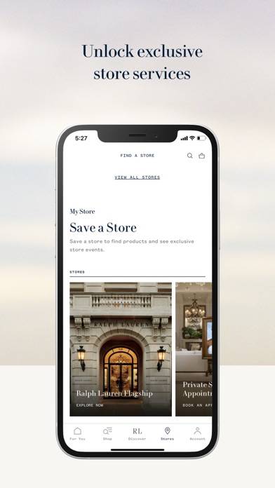 Ralph Lauren: Luxury Shopping App screenshot