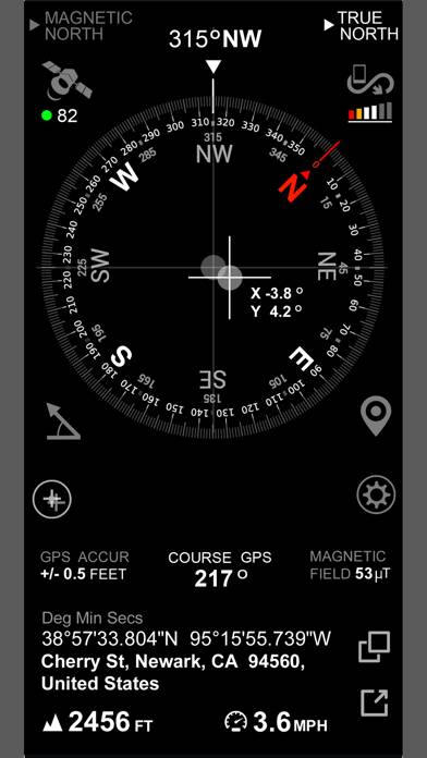Digital Compass Gps U15 App screenshot #1