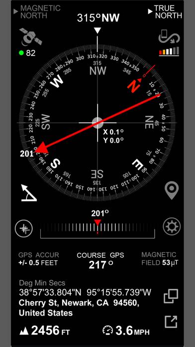 Digital Compass Gps U15 App screenshot #3