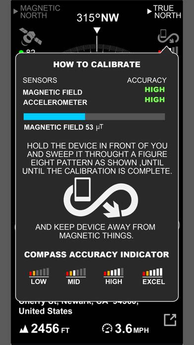 Digital Compass Gps U15 App screenshot #4